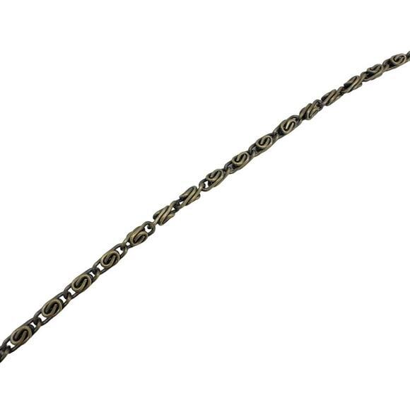 Kate Landry gold snake print small shoulder bag - Picture 4 of 6